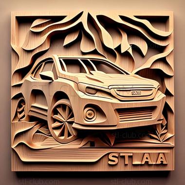 3D model Subaru Stella (STL)